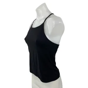 Lululemon Womens Black Sleeveless Racerback Yoga Running Athletic Tank Top Sz 28 thumbnail 3