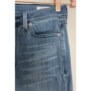 AYR The Pop Straight Jeans High Rise Medium Wash Stretch Denim Women's Size 27 thumbnail 10