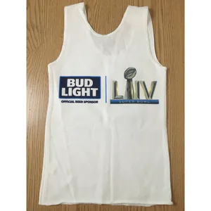 B62 New Hooters Girl Uniform “Official Bud Light NFC Bar” Football Tank Miami Xs thumbnail 4