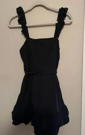 Francesca's Black Dress thumbnail 1
