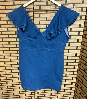 Perfectly Priscilla‎ Denim Dress Size XL thumbnail 1