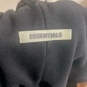 ✨Essentials Fear Of God Core Collection Black Sz Large Sweatpants✨ thumbnail 9