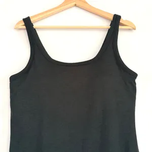 Vuori Cove Midi Dress Black Dark Heather Built-in Shelf Bra VW606‎ Womens Large thumbnail 3