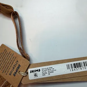 NWT Skims Plunge Bikini Top thumbnail 4