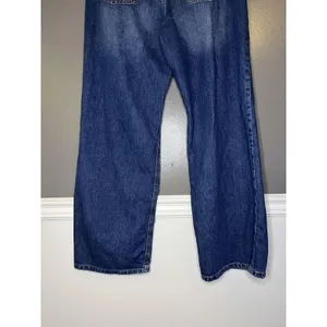 Aeropostale High Rise Wide Leg Jeans Womens Size 18 Medium Wash Blue Relaxed thumbnail 7