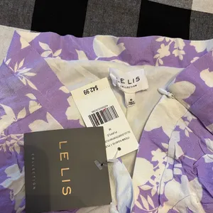 Le Lis Floral Purple and White Skirt medium wrap new thumbnail 2