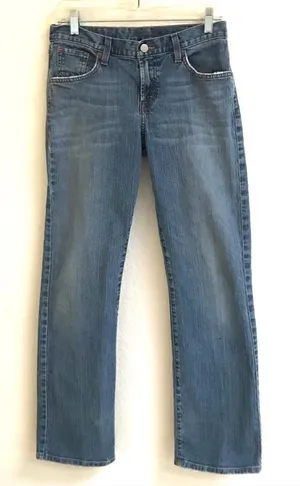 ‎Lucky Brand dungarees straight classic fit denim jeans 6/28 thumbnail 1