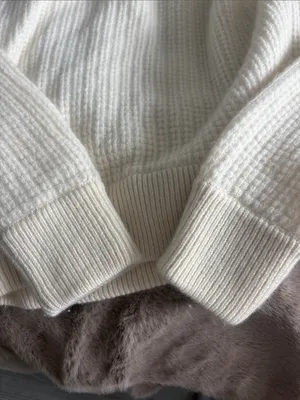 Alo cashmere quarter zip size small thumbnail 6
