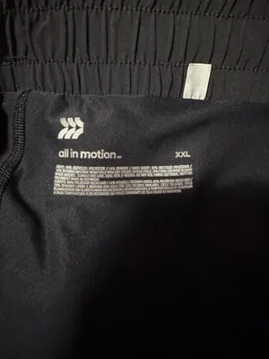 all in motion Black Elastic Drawstring Mini Skort thumbnail 4