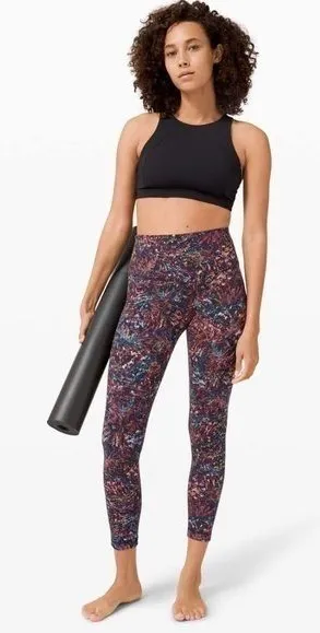 Lululemon align pant 11 25”‎ foliage overlay multi 4 thumbnail 1