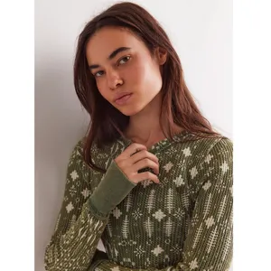 Free People NWOT We The Free Pretty Little Thermal - XS thumbnail 4