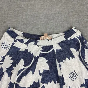 Philosophy Republic Clothing Skirt Womens M Blue Pleated Knee Length Lined thumbnail 6