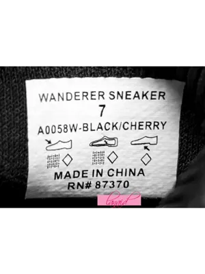Alo Wanderer Sneaker Black Cherry Red High-Tops Running Vegan Athletic Shoes 7 thumbnail 15