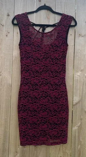 Bear dance vampy lace dress size medium Date whimsygoth fairy summer‎ spring thumbnail 1