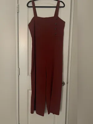 L.A. Hearts Rust/Terra Cotta Jumpsuit - Size L ✨ thumbnail 3