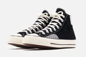 Converse Chuck 70 twisted prep suede high top sneakers thumbnail 1