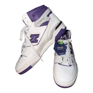 New Balance 650R White Interstellar Purple High Top Sneakers 6.5W 5M thumbnail 2
