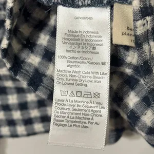 Madewell Sophia Top Size Small in Textured Windowpane Gingham Blouse thumbnail 8