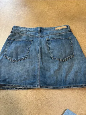 Cello Denim Wrap Mini Skirt - Blue Wash thumbnail 3