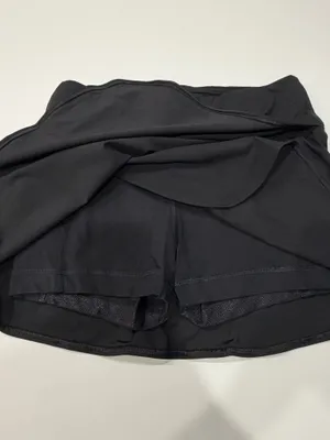 Lululemon Black Skirt Shorts Built-In Skort thumbnail 6