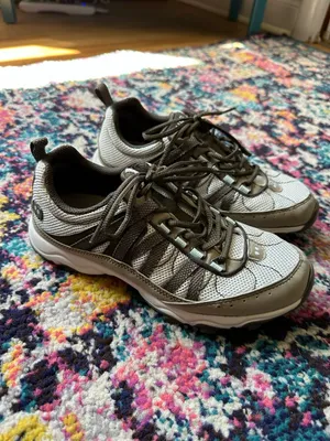 Ryka Lace Up Sneakers Womens 7.5 Gray Brown thumbnail 8