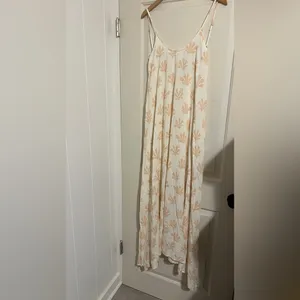 Citrine Swim Leta Dress $169 Hawaiian Shell‎ Tan Reef Resortwear Beach Tank Maxi thumbnail 2