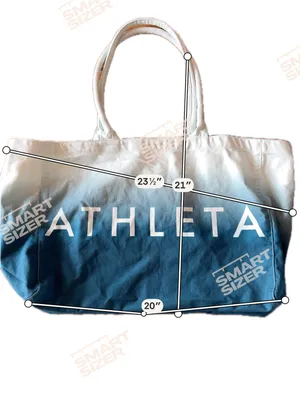 Athleta Ombre Canvas Tote Bag thumbnail 2