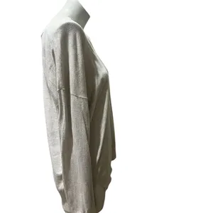 Banana Republic Women's V-Neck Pullover Sweater Beige Standard Size L thumbnail 8