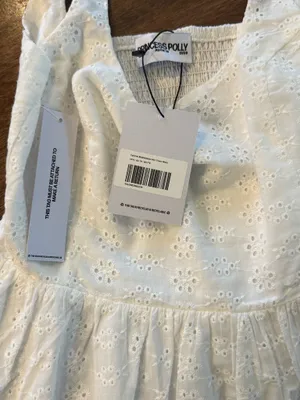 Princess Polly Dress White Mini thumbnail 3