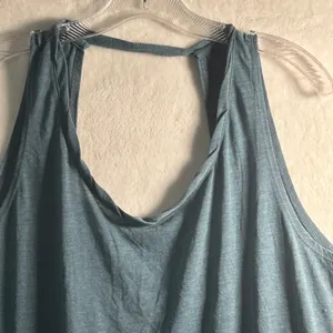 Nike Women's Tank Top Racerback Athletic Workout Gym‎ Teal Size XL thumbnail 3