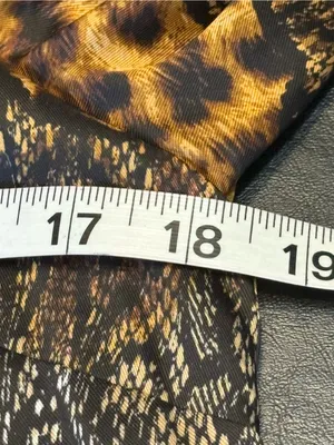 Ann Taylor Leopard & Lace-Effect Tunic Top - silky feel Polyester size Small thumbnail 8