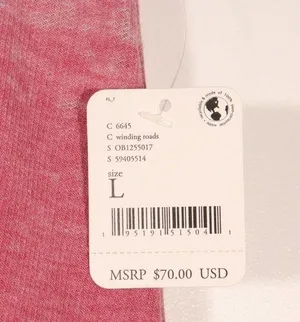 Free People NWT X Revolve Cozy Harem All Day Legging in Winding Roads Size Large thumbnail 13