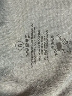 JOLYN Jo Lyn Bright Cobalt Blue Drawstring Swim Bikini Bottoms Size Medium thumbnail 2