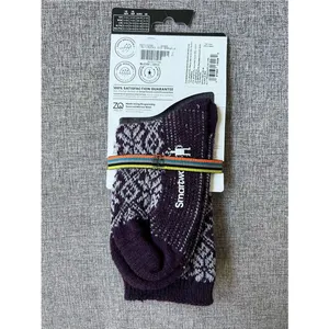 Smartwool NWT Everyday Snowflake Patterned Merino Socks Unisex Medium Cushioned thumbnail 3