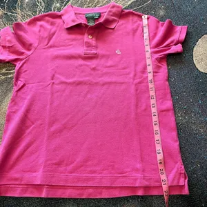 Vintage Lauren Ralph Lauren Classic Pink Polo Shirt Women’s S Preppy Y2K Chic thumbnail 12
