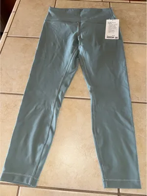 Lululemon Wunder Train High Rise 25” Misty Glade Size 10 NWT thumbnail 2