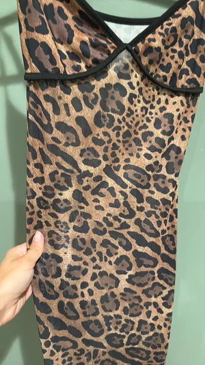 Cheetah Shein Dress Bodycon thumbnail 2