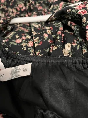 Altar'd State Black Floral Maxi Dress thumbnail 5