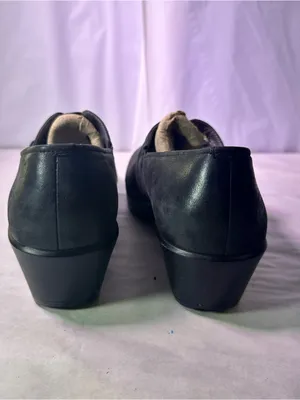 Dansko Black Leather Buckle Slip-On Loafer thumbnail 7