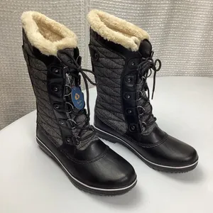 JBU by Jambu Lorna Black Herringbone Winter Boots Size 9.5 NEW! thumbnail 2