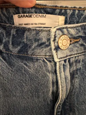 Garage Women's Straight Leg Jeans - Light Blue Wash thumbnail 2