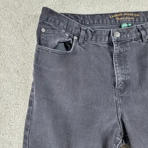 Lauren Jeans Co Ralph Lauren Womens Jeans 14 Black Classic Cowboy Bootcut Denim thumbnail 5
