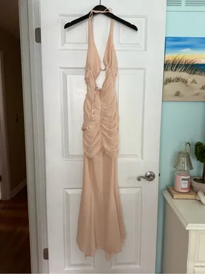 Oh Polly Etta Dress in Cream thumbnail 3