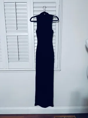 NWT Naked Wardrobe Sleeveless Maxi Dress thumbnail 3