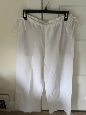 Aritzia Wilfred Lined Linen Pants thumbnail 1