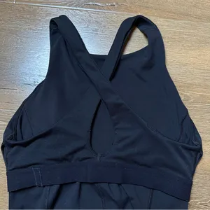 Key To Balance Yoga Tank Top Light Support B/C Cup in Black Size 4 thumbnail 12