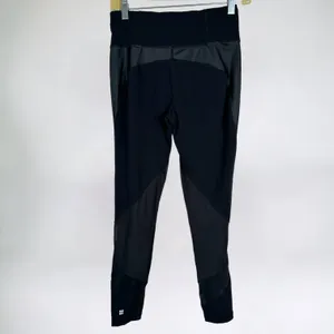 Sweaty Betty Black Yoga Leggings Size Small‎ Solid Stretch Running Gym Workout thumbnail 2