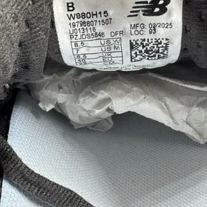 New Balance Fresh Foam X 880v15 Black/White 8.5W / 7M W880H15 NIB thumbnail 8