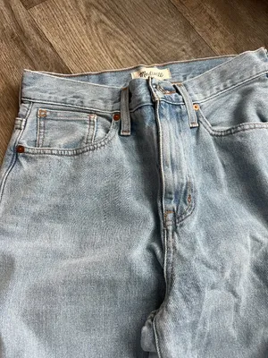 NWT Madewell baggy straight jeans size 26 thumbnail 6