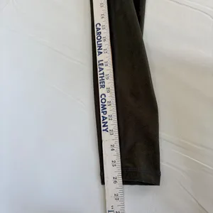 OFFLINE by Aerie Crackle Metallic High Waisted Leggings Olive Green‎ XS thumbnail 6